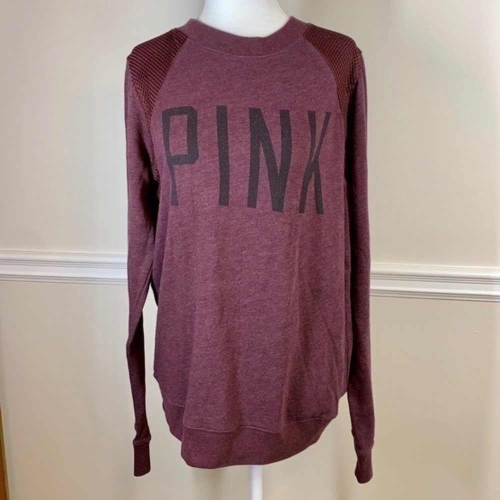 PINK Victoria’s Secret Maroon Sweatshirt XS